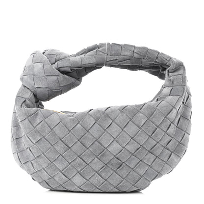Bottega Veneta Suede Intrecciato Mini Jodie Thunder 1 of 10