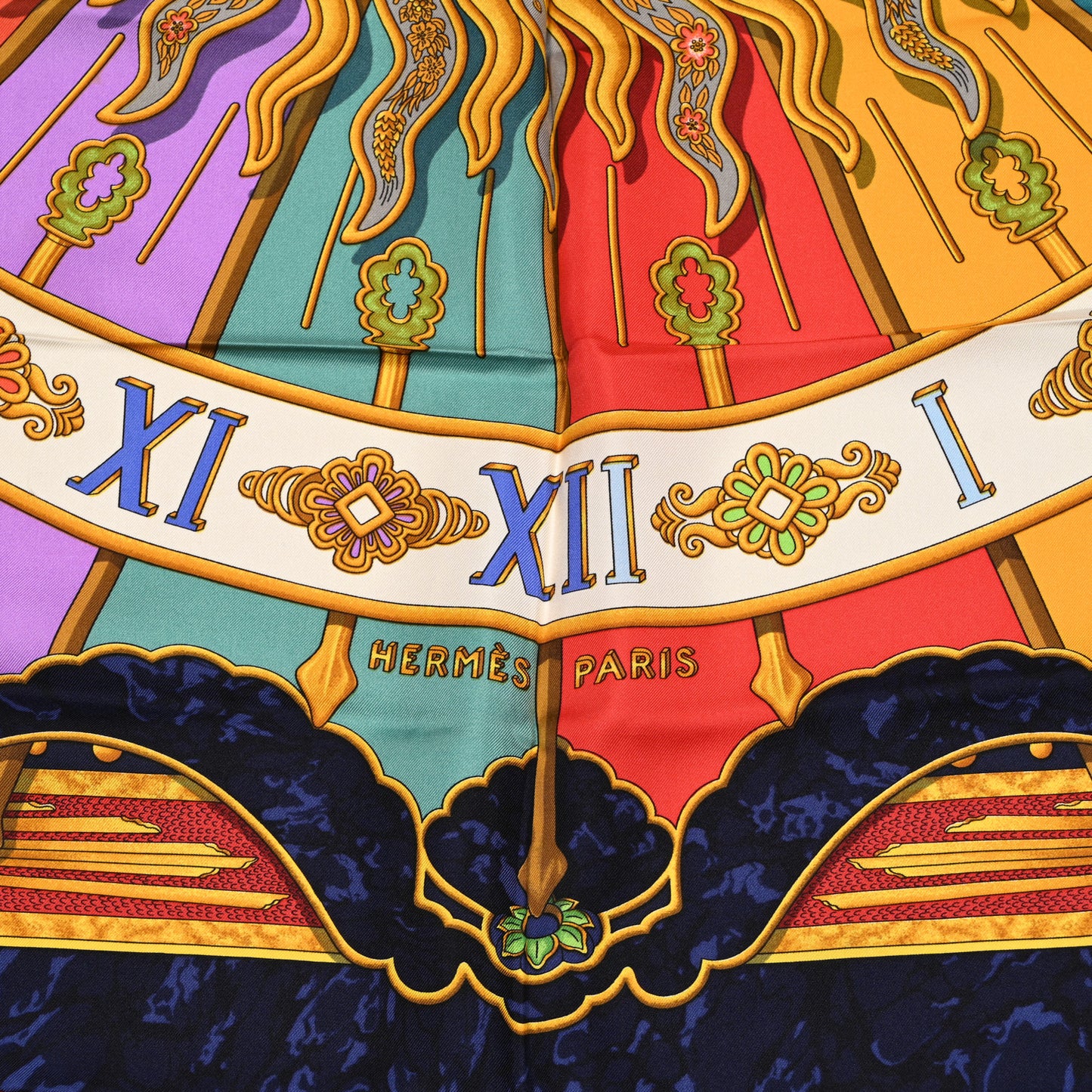 Silk Carpe Diem Scarf 90