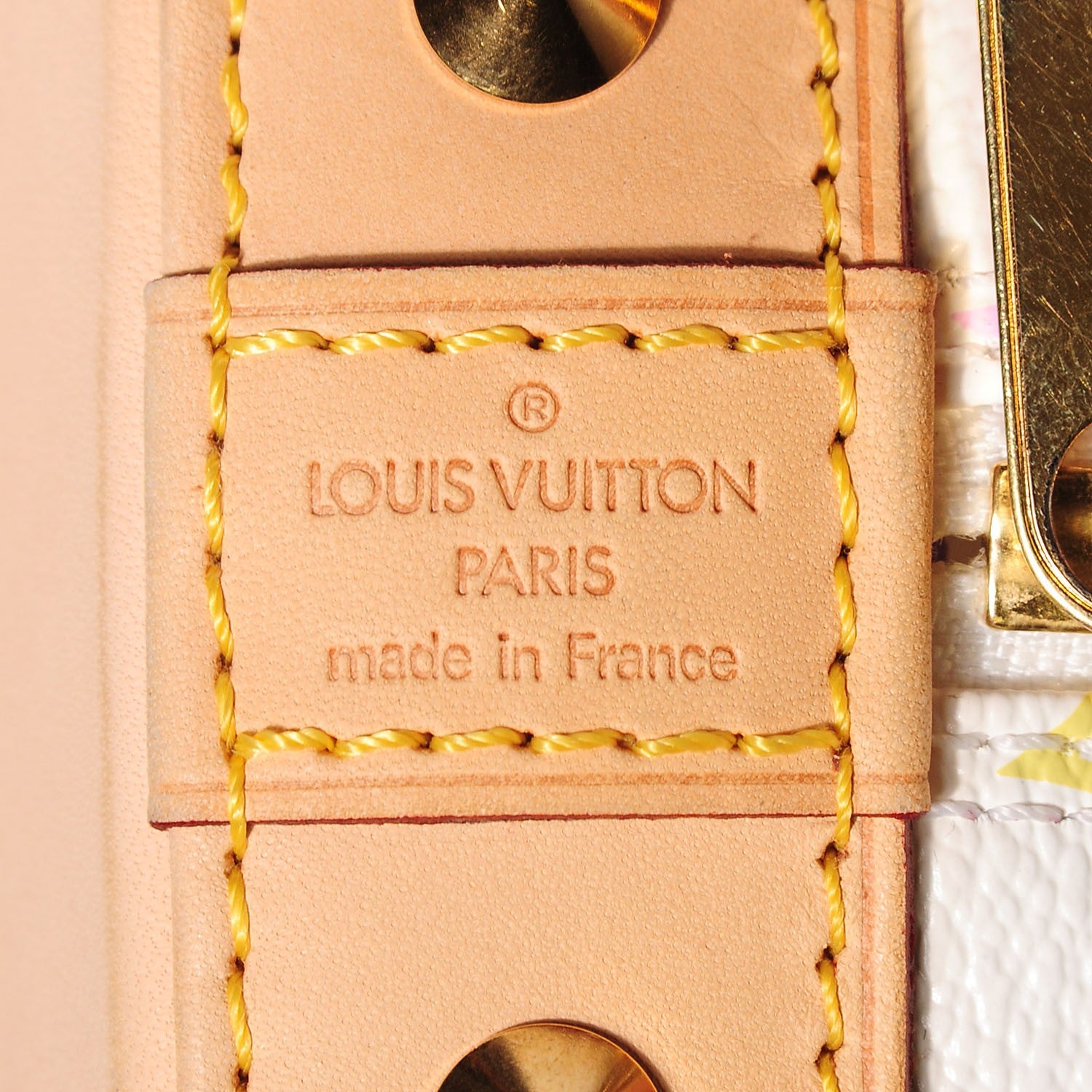 Louis Vuitton Monogram Multicolor Alma White 6 of 7