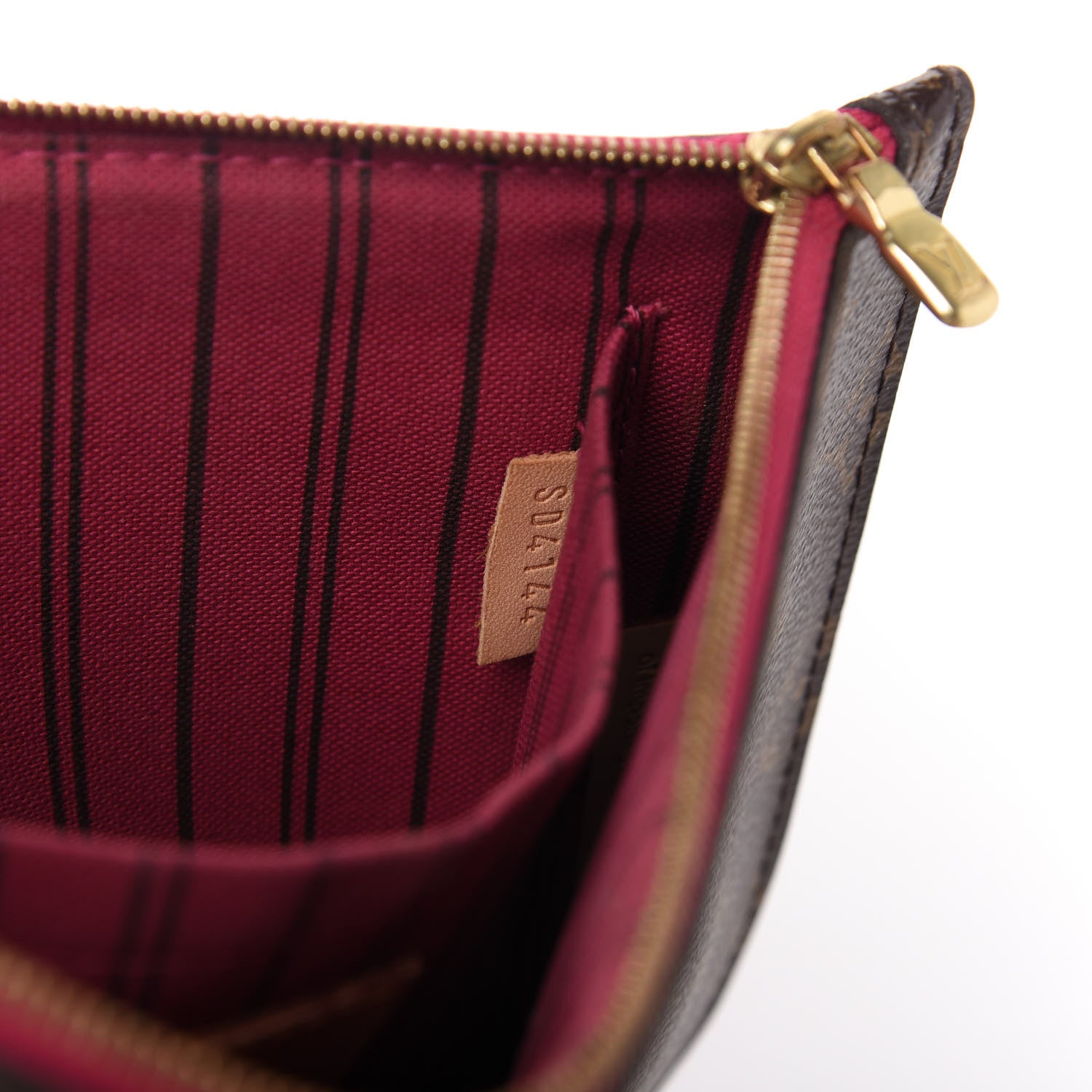 Louis Vuitton Monogram Neverfull MM GM Pochette Pivoine 7 of 8