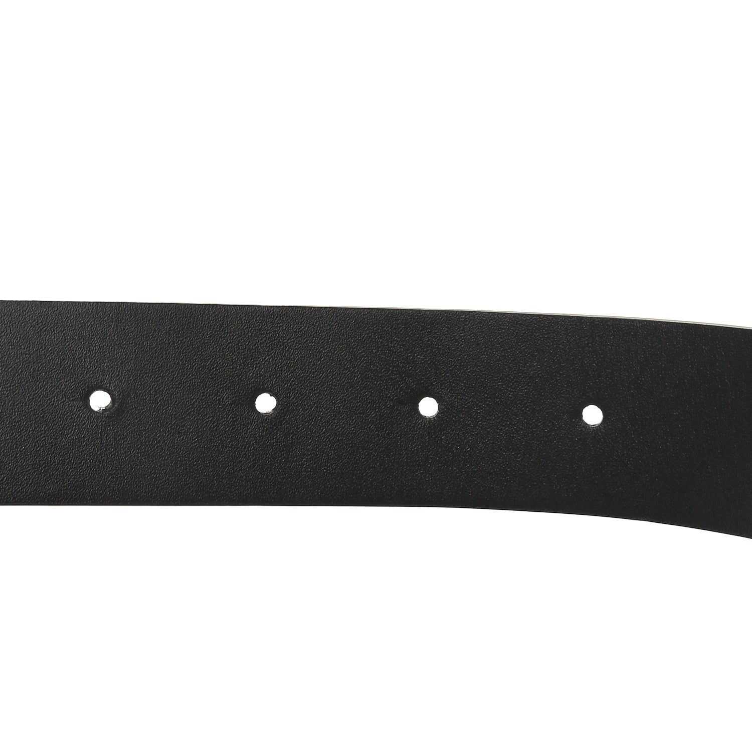 Chanel Calfskin Metal Enamel CC Belt 75 30 Black White 5 of 5