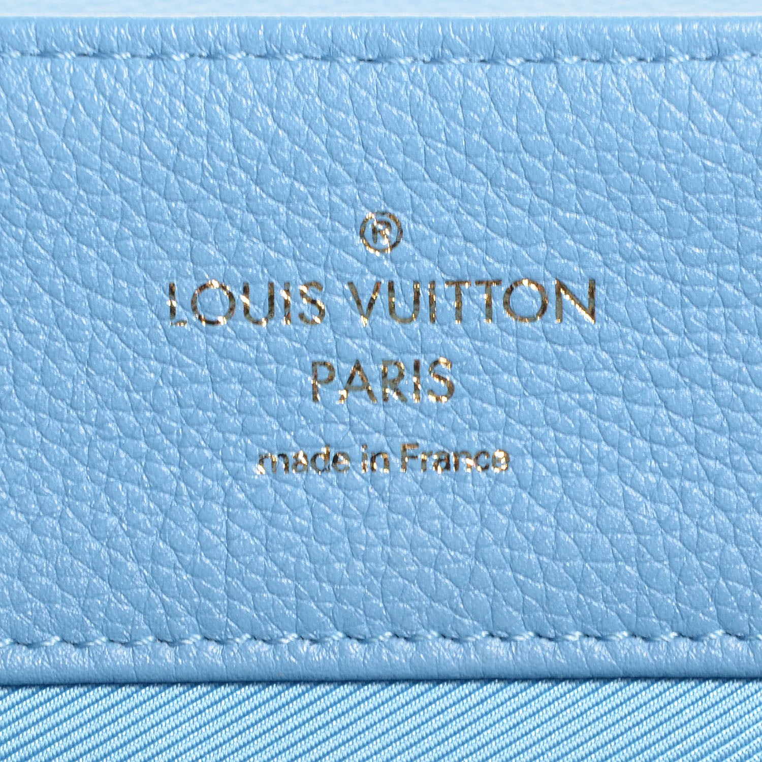 Louis Vuitton Calfskin Lockme MM Bleuet 5 of 7