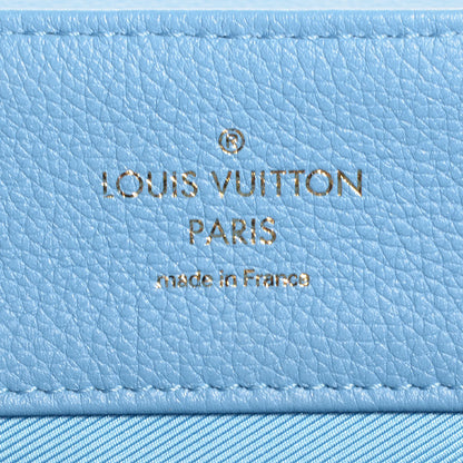 Louis Vuitton Calfskin Lockme MM Bleuet 5 of 7