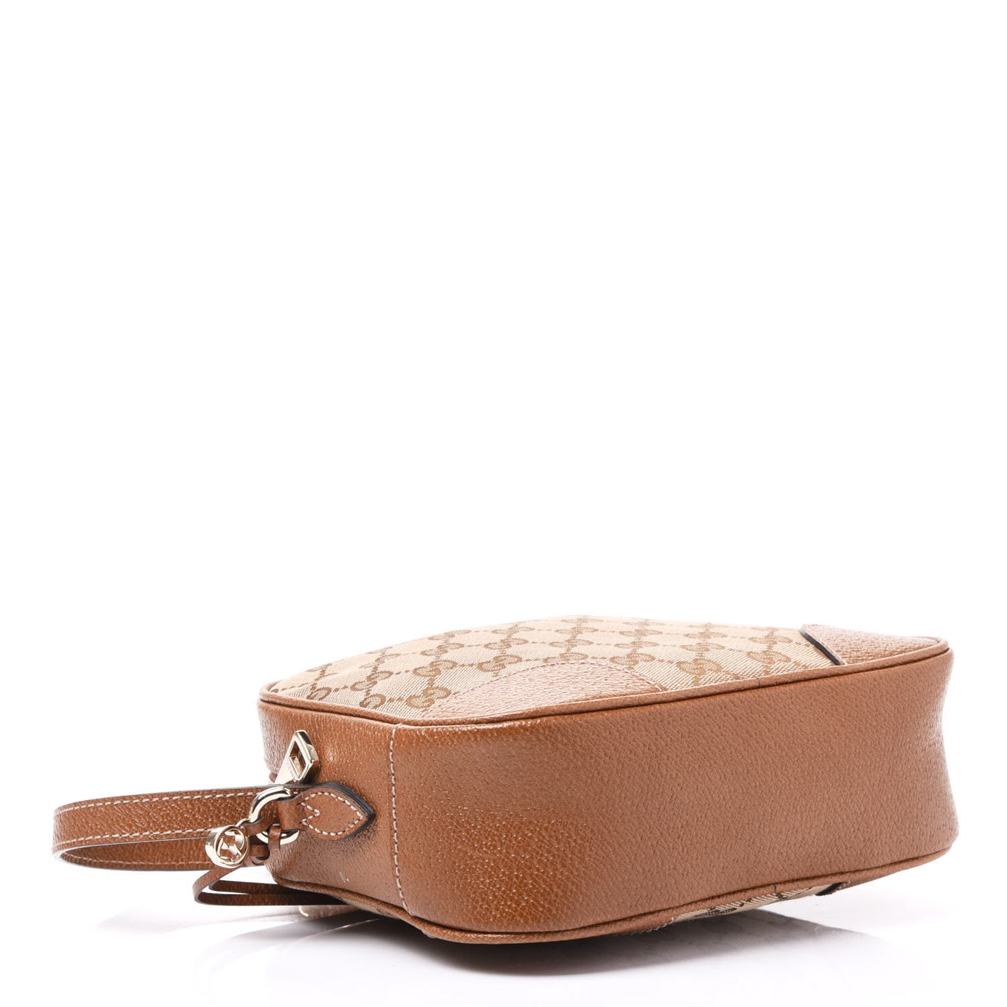 Monogram Mini Bree Messenger Bag Beige Tabacco