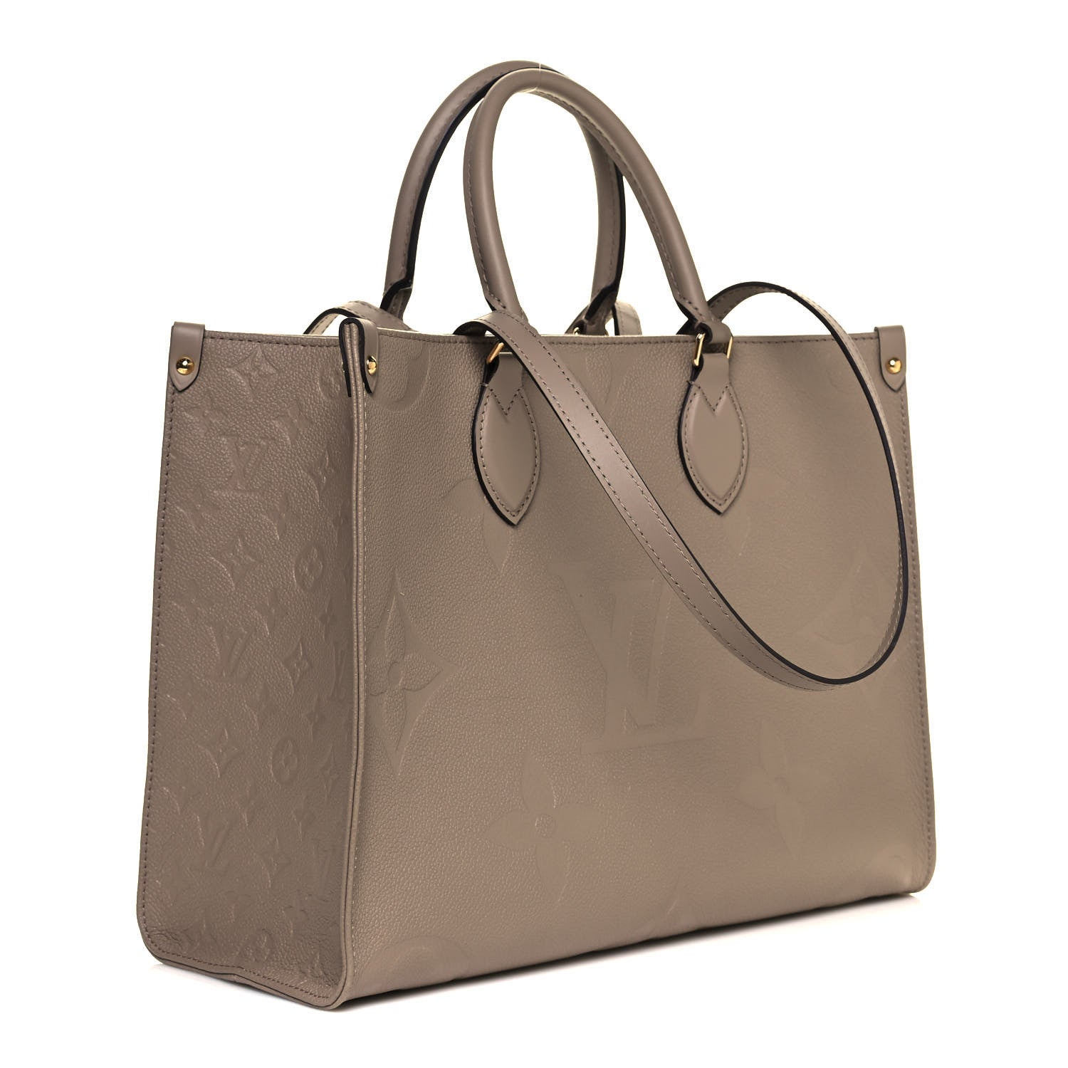Louis Vuitton Empreinte Monogram Giant Onthego MM Tourterelle 3 of 12