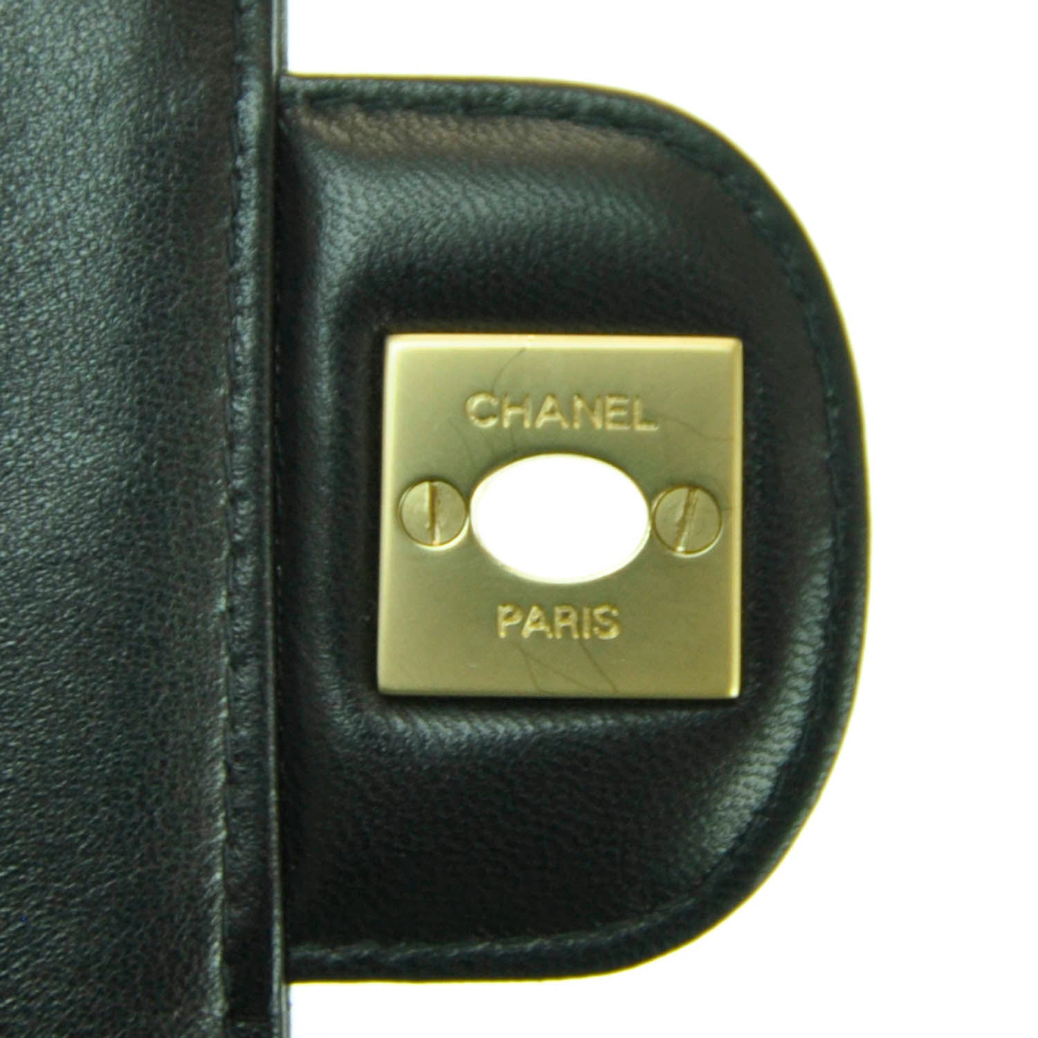 Chanel Lambskin East West Chocolate Bar Flap Black 8 of 11
