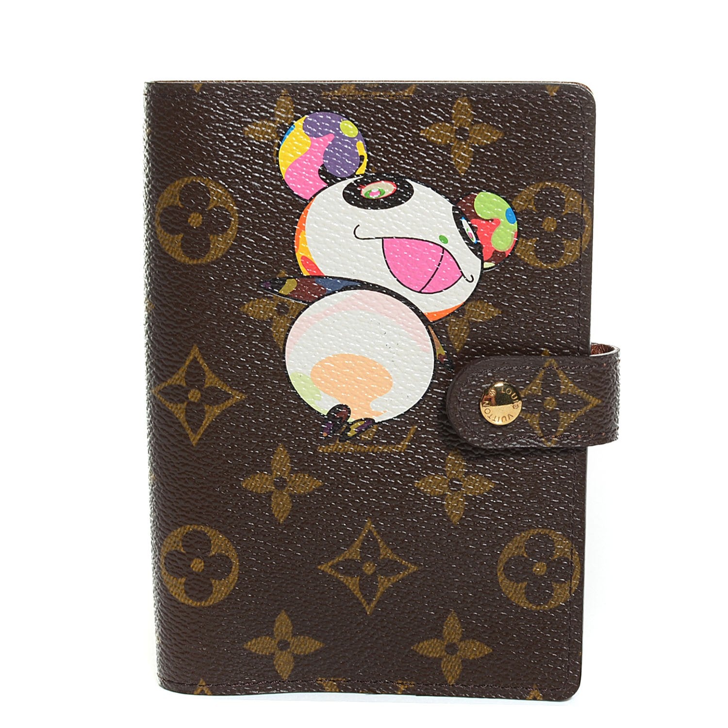 Louis Vuitton Monogram Panda Small Ring Agenda Cover 1 of 7