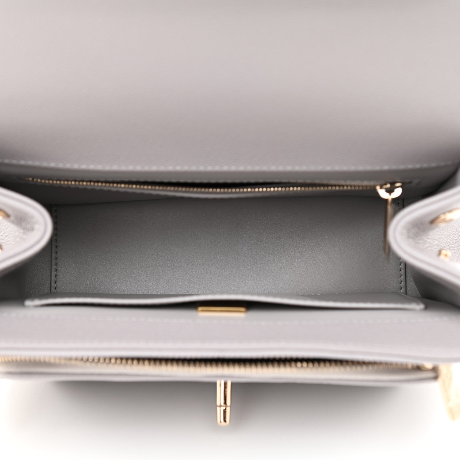 Chanel Caviar Quilted Medium Business Affinity Flap Grey 5 of 11
