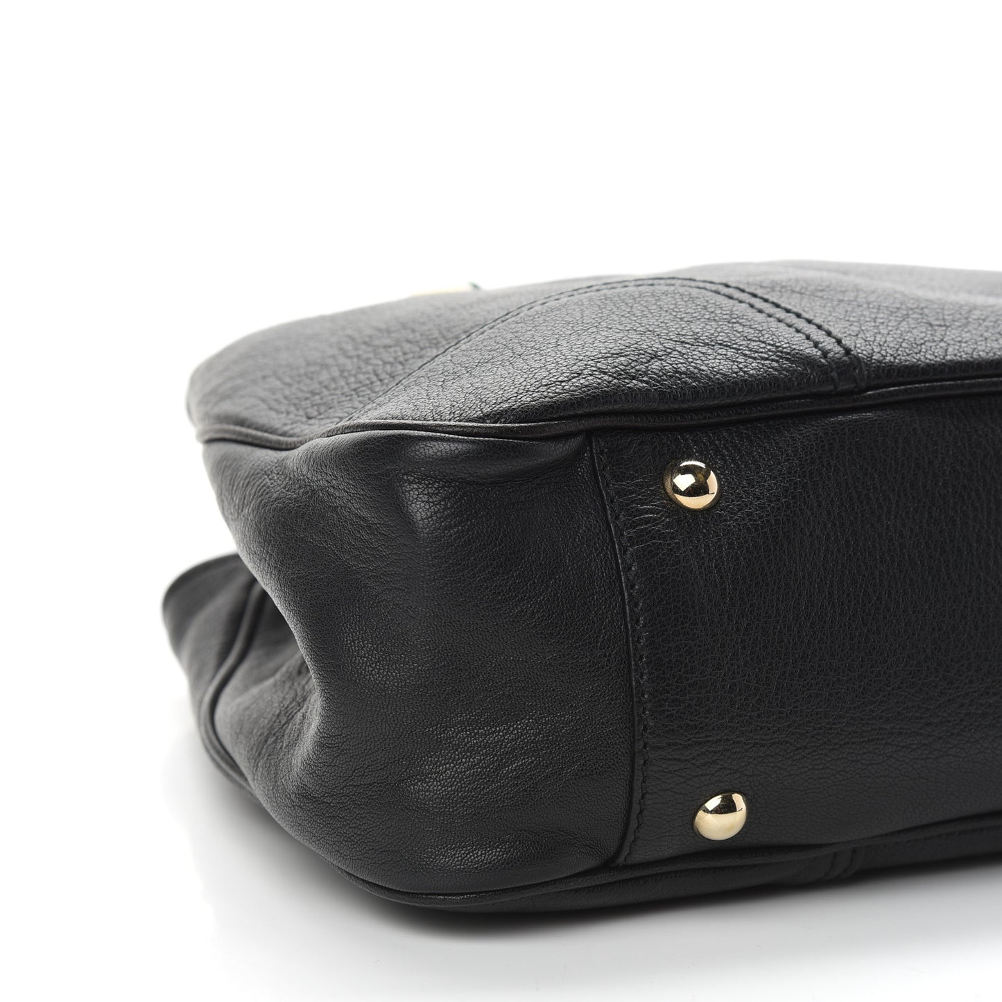 Calfskin Medium Princy Tote Black