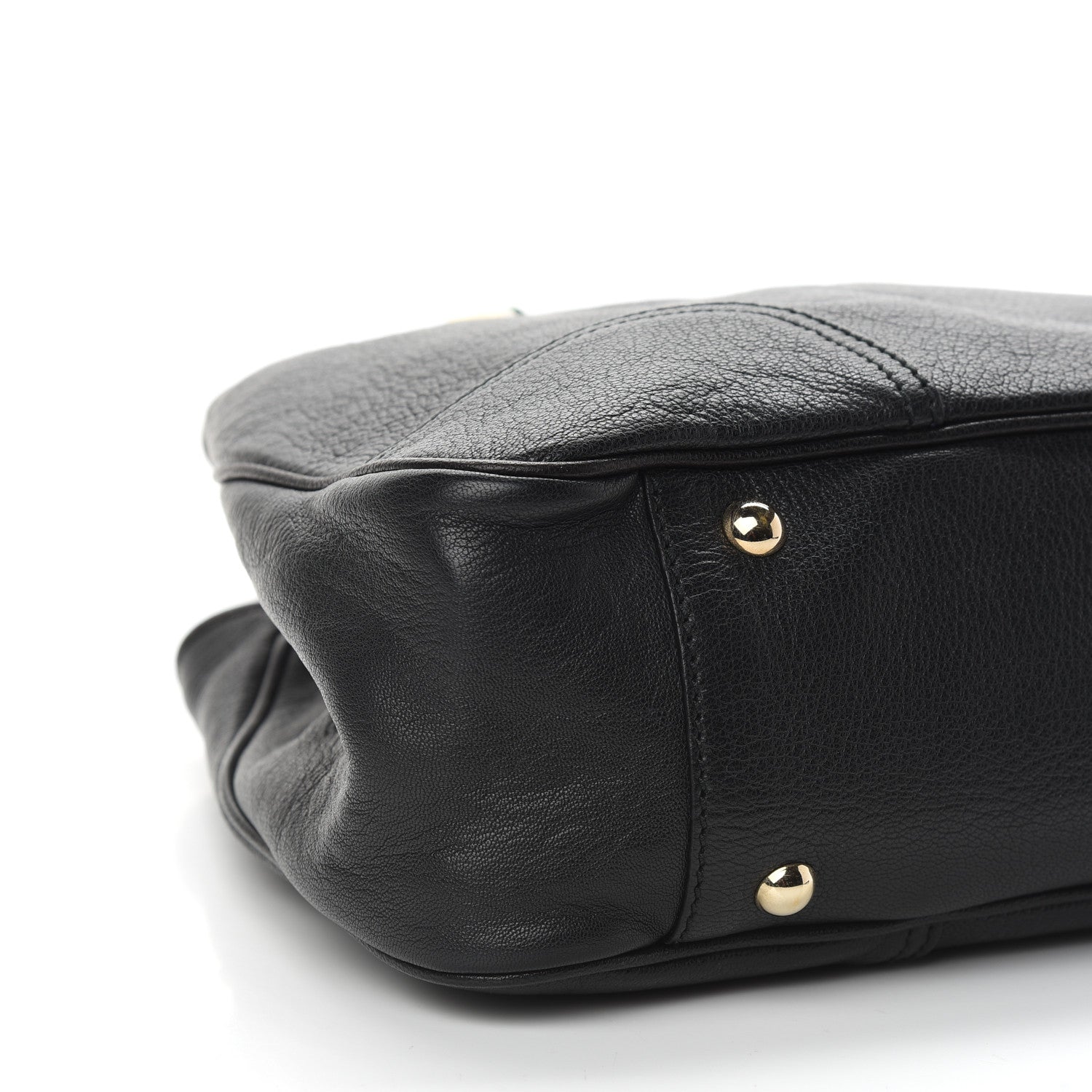 Gucci Calfskin Medium Princy Tote Black 7 of 8