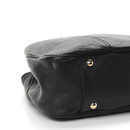 Gucci Calfskin Medium Princy Tote Black 7 of 8