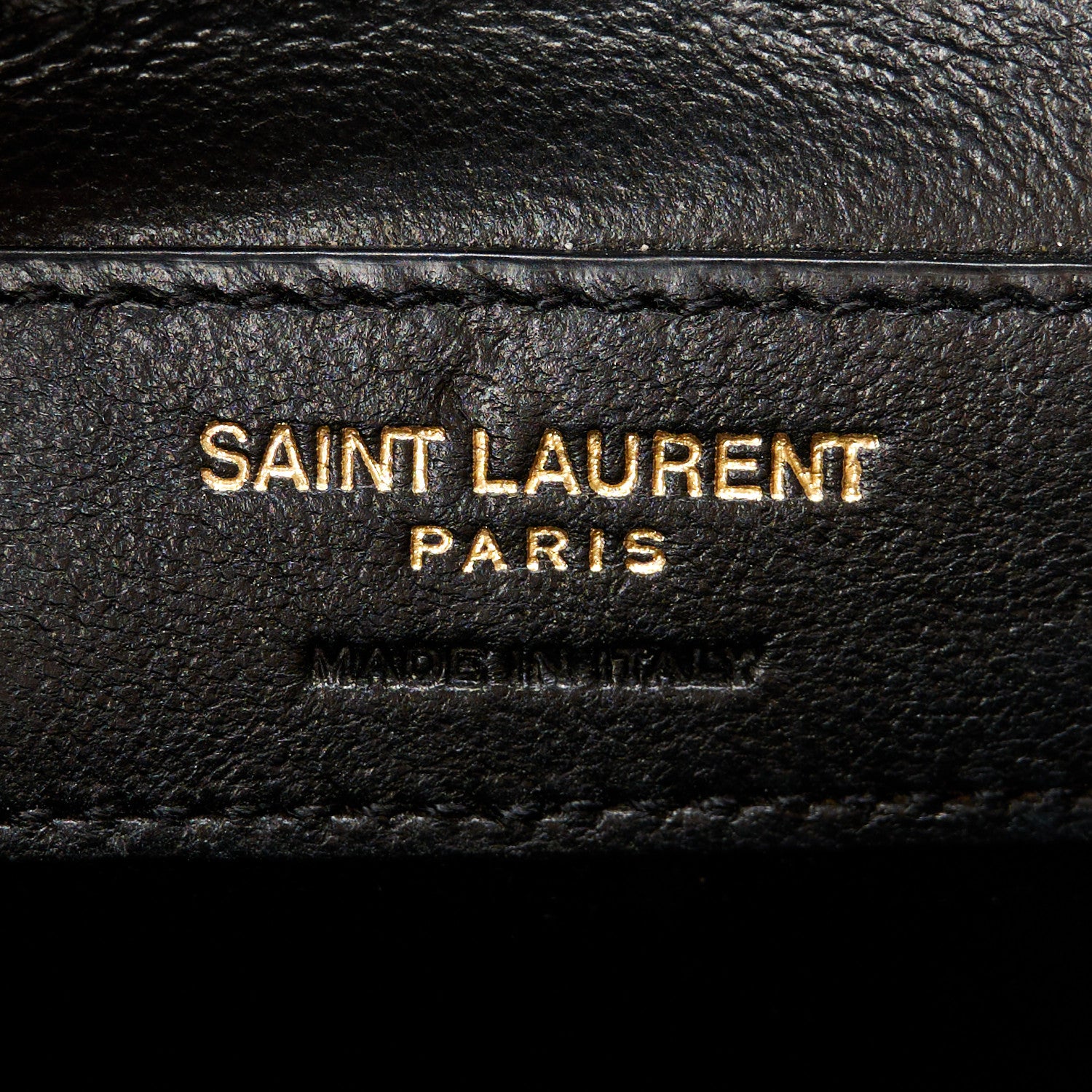 Saint Laurent Grain De Poudre Small Monogram Kate Satchel Dark Sun 7 of 11