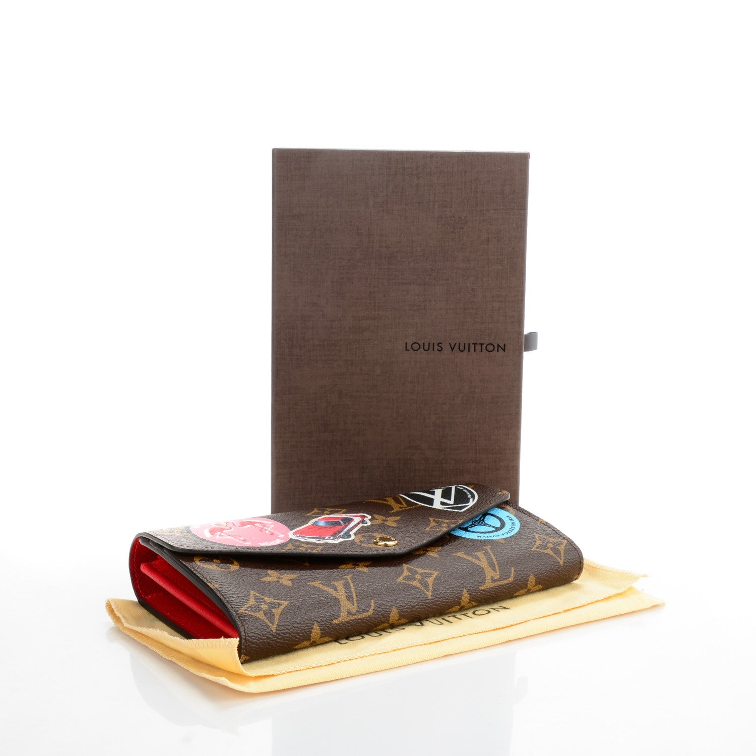 Louis Vuitton Monogram World Tour Sarah Wallet 4 of 7