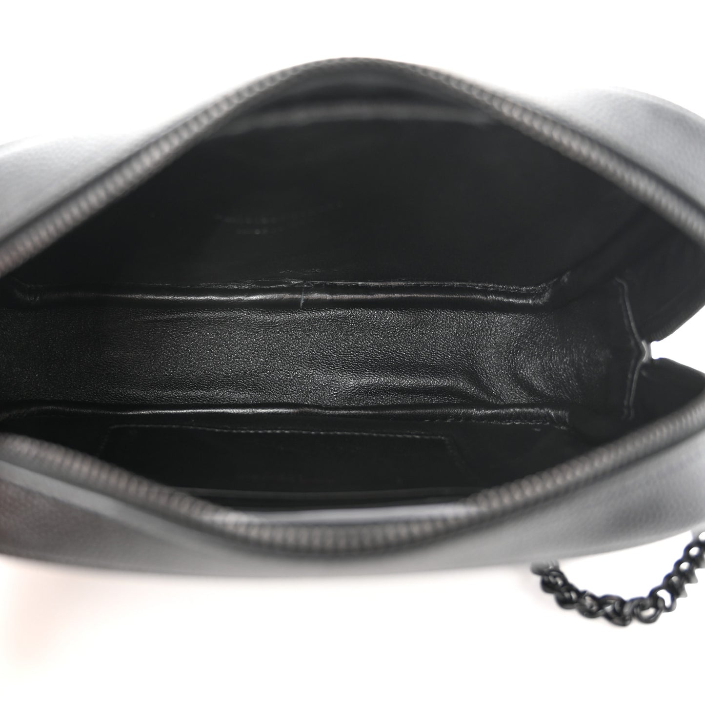 Grain De Poudre Matelasse Monochrome Monogram Mini Lou Camera Bag Black