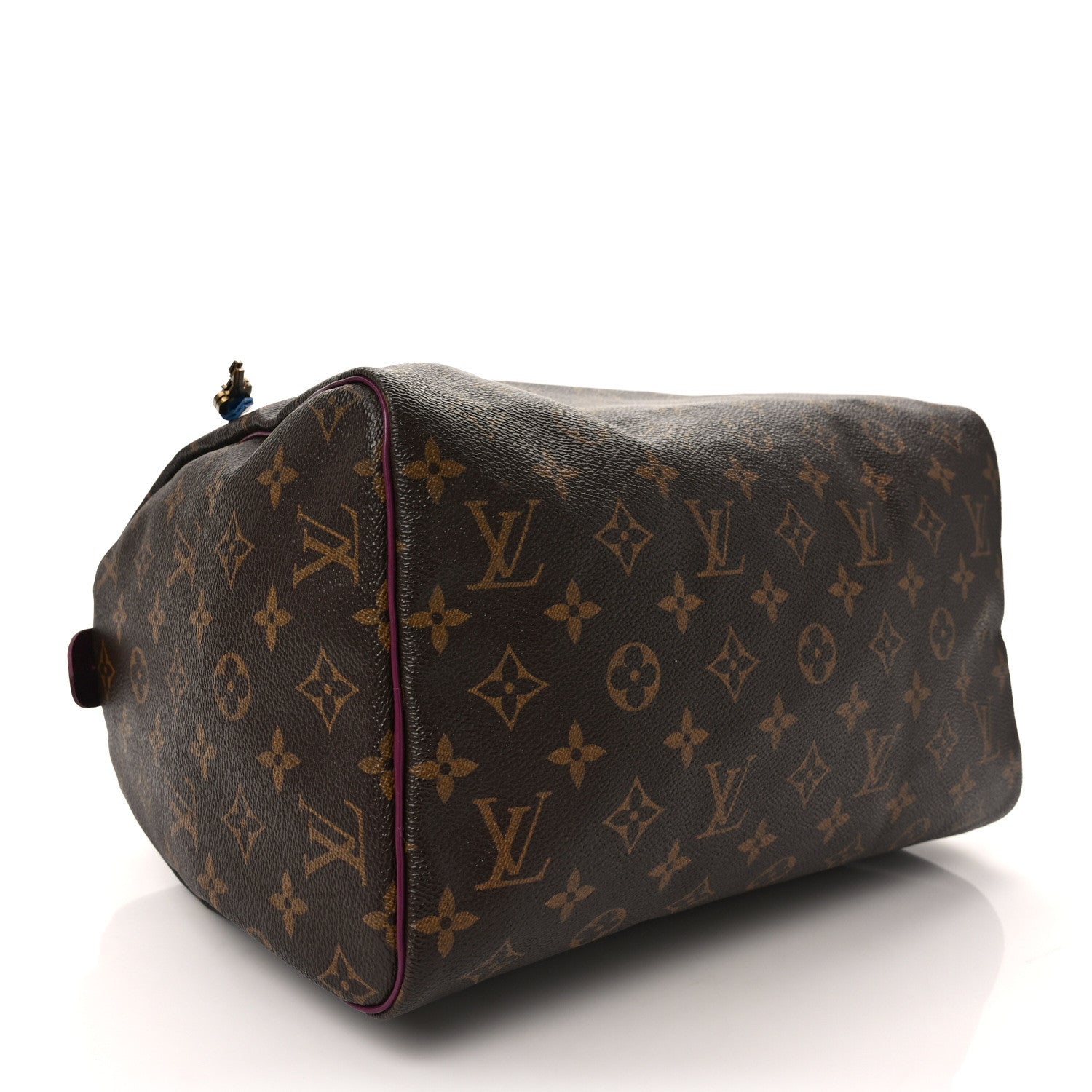 Louis Vuitton Monogram Totem Speedy 30 Magenta 4 of 10