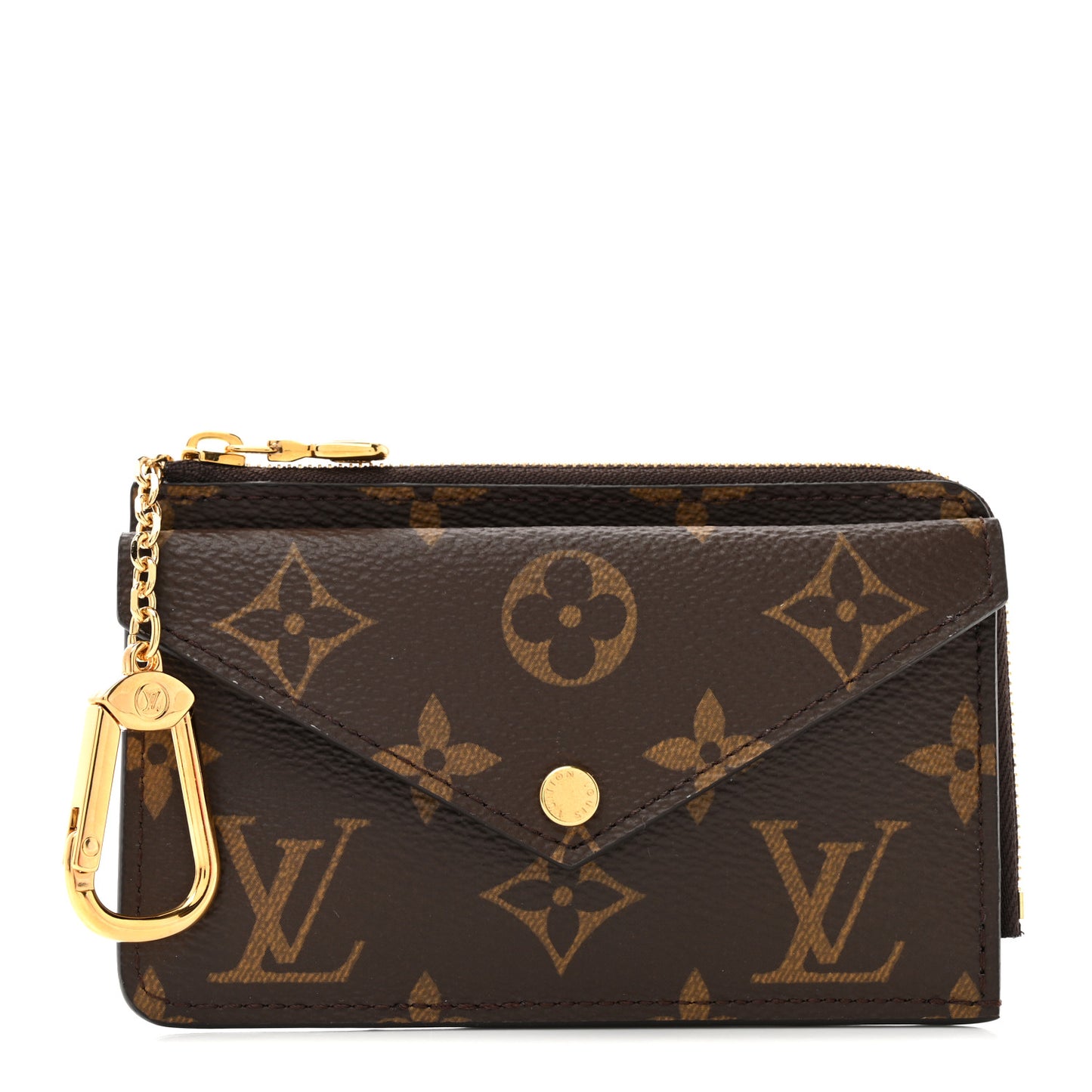 Monogram Recto Verso Card Holder Black