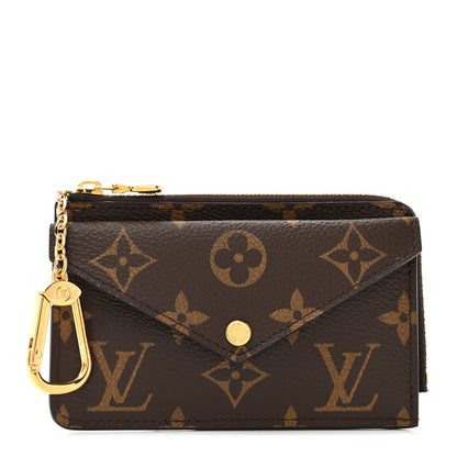 Louis Vuitton Monogram Recto Verso Card Holder Black 1 of 8