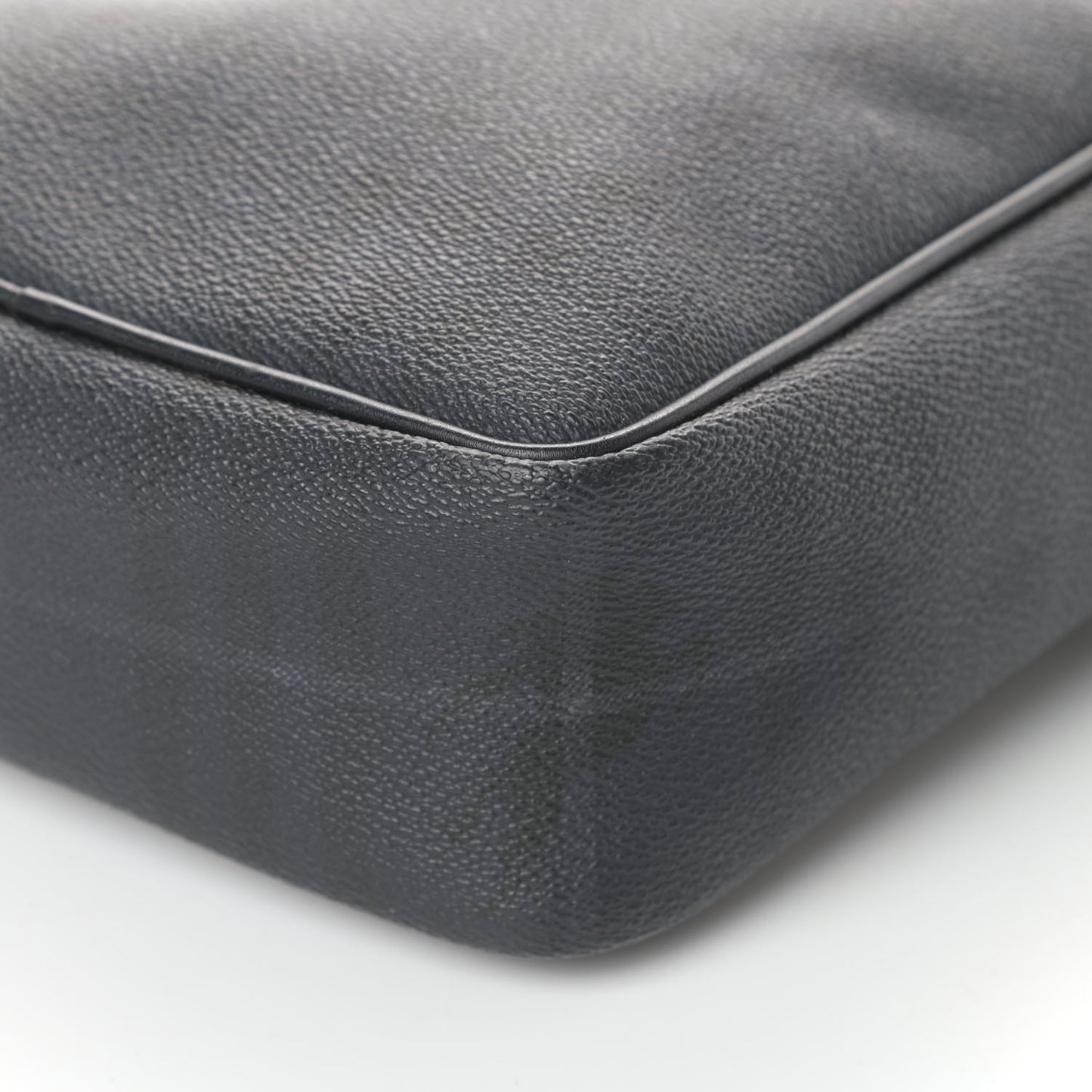 London Check Small Messenger Bag Dark Charcoal