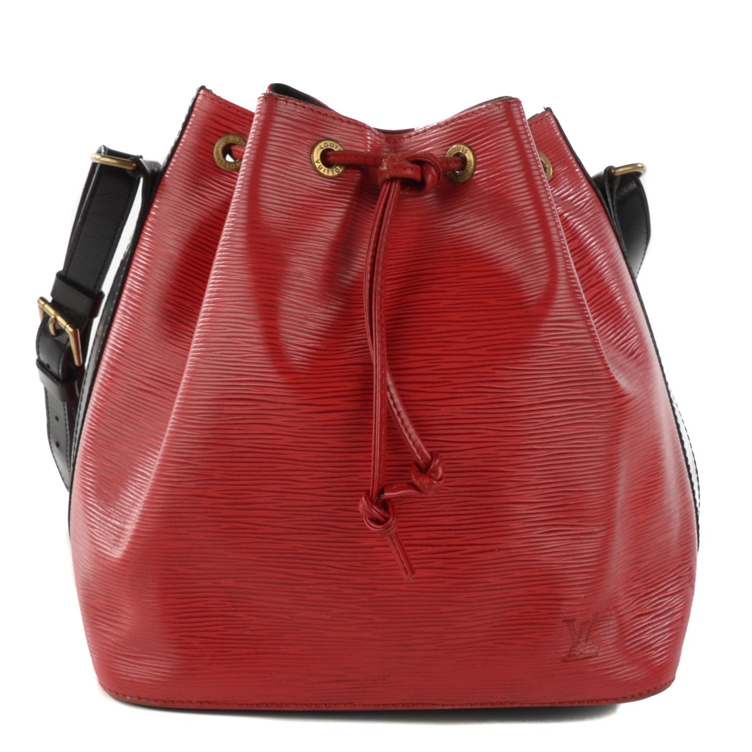 Louis Vuitton Epi Petit Noe Red Black 1 of 9