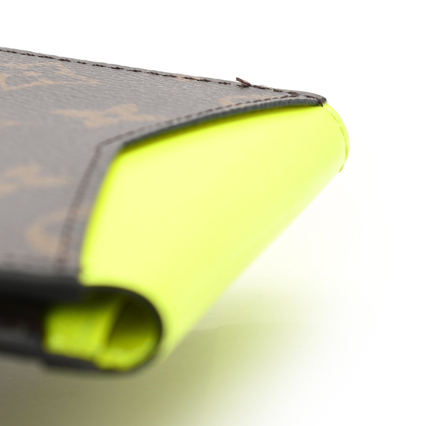 Monogram Pocket Organizer NM Yellow