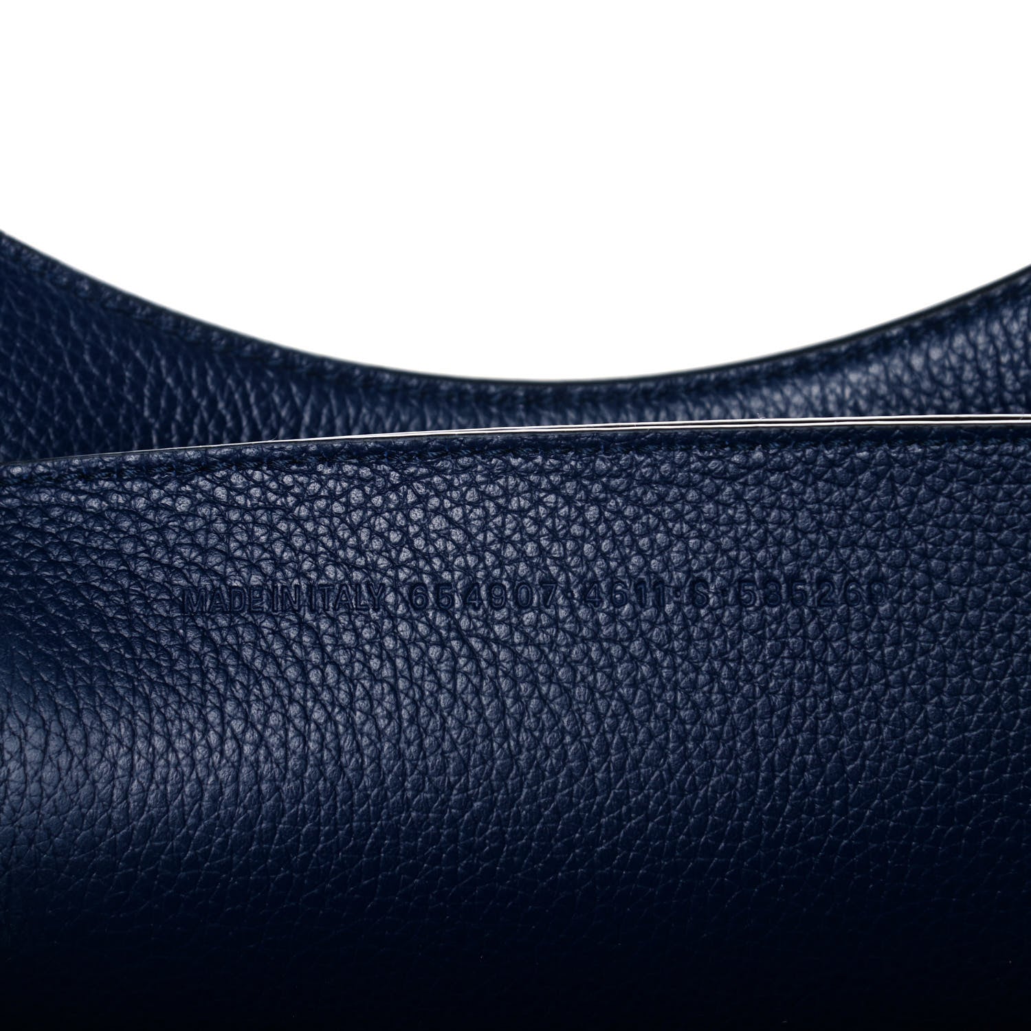 Balenciaga Grained Calfskin Black Hardware Neo Classic City Navy 6 of 13