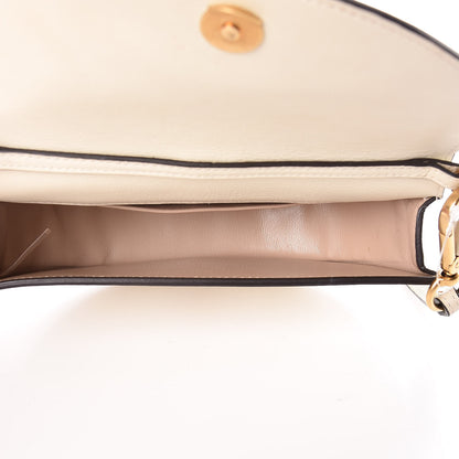 Chloe Calfskin Small Nile Bracelet Minaudiere Bag Off White 5 of 15