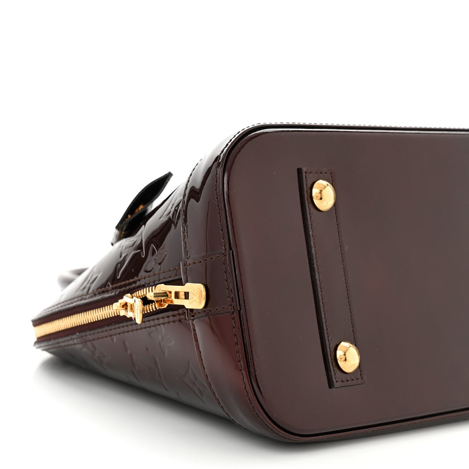 Louis Vuitton Vernis Alma PM Amarante 9 of 10