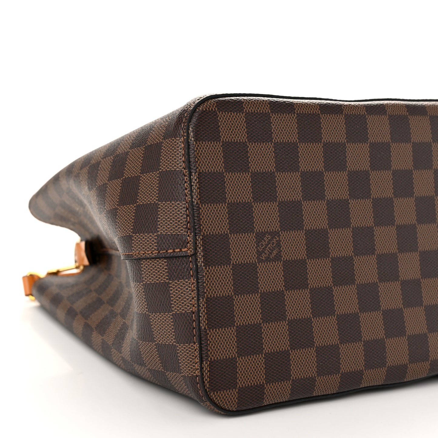 Damier Ebene Neonoe MM Safran