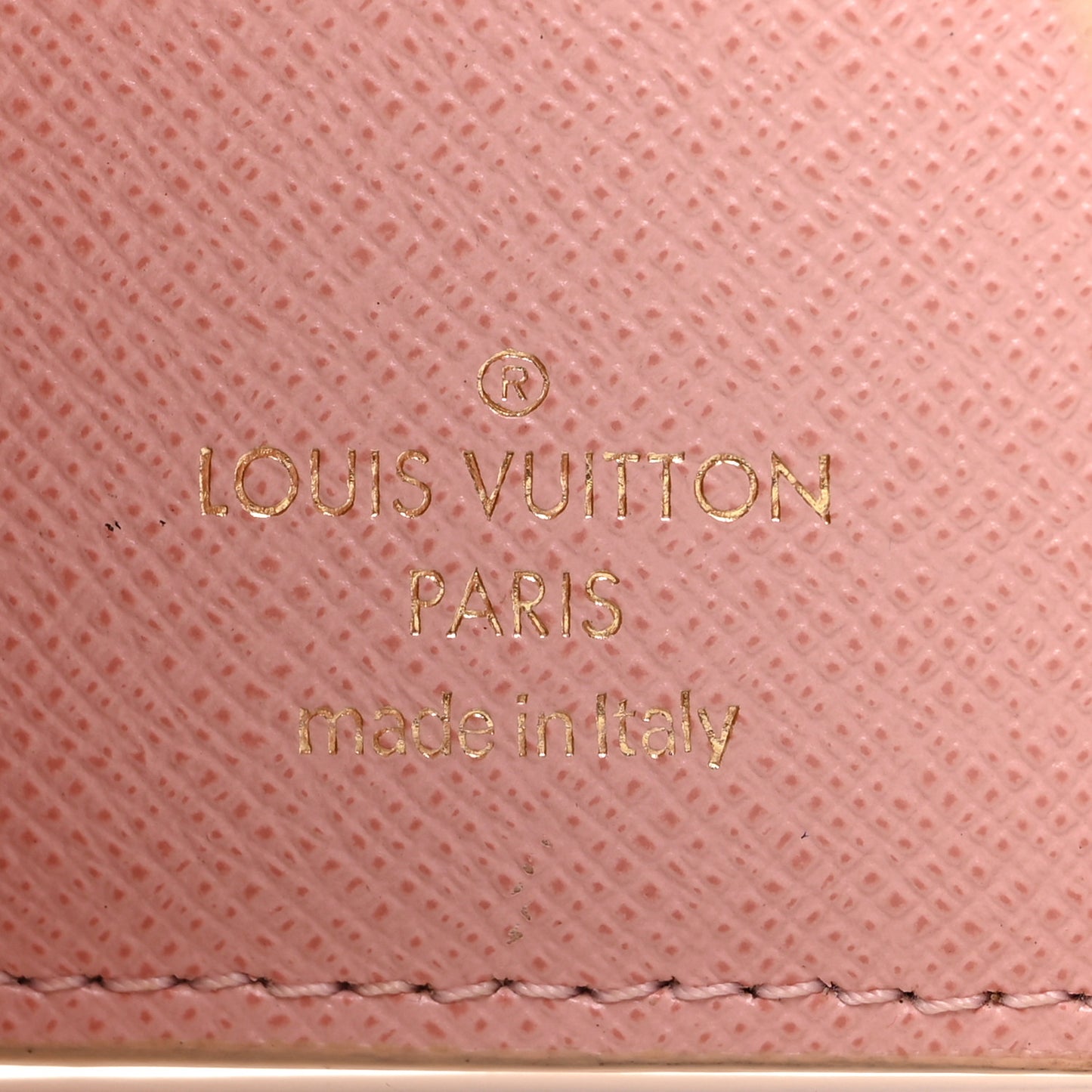 Damier Azur Victorine Wallet Rose Ballerine