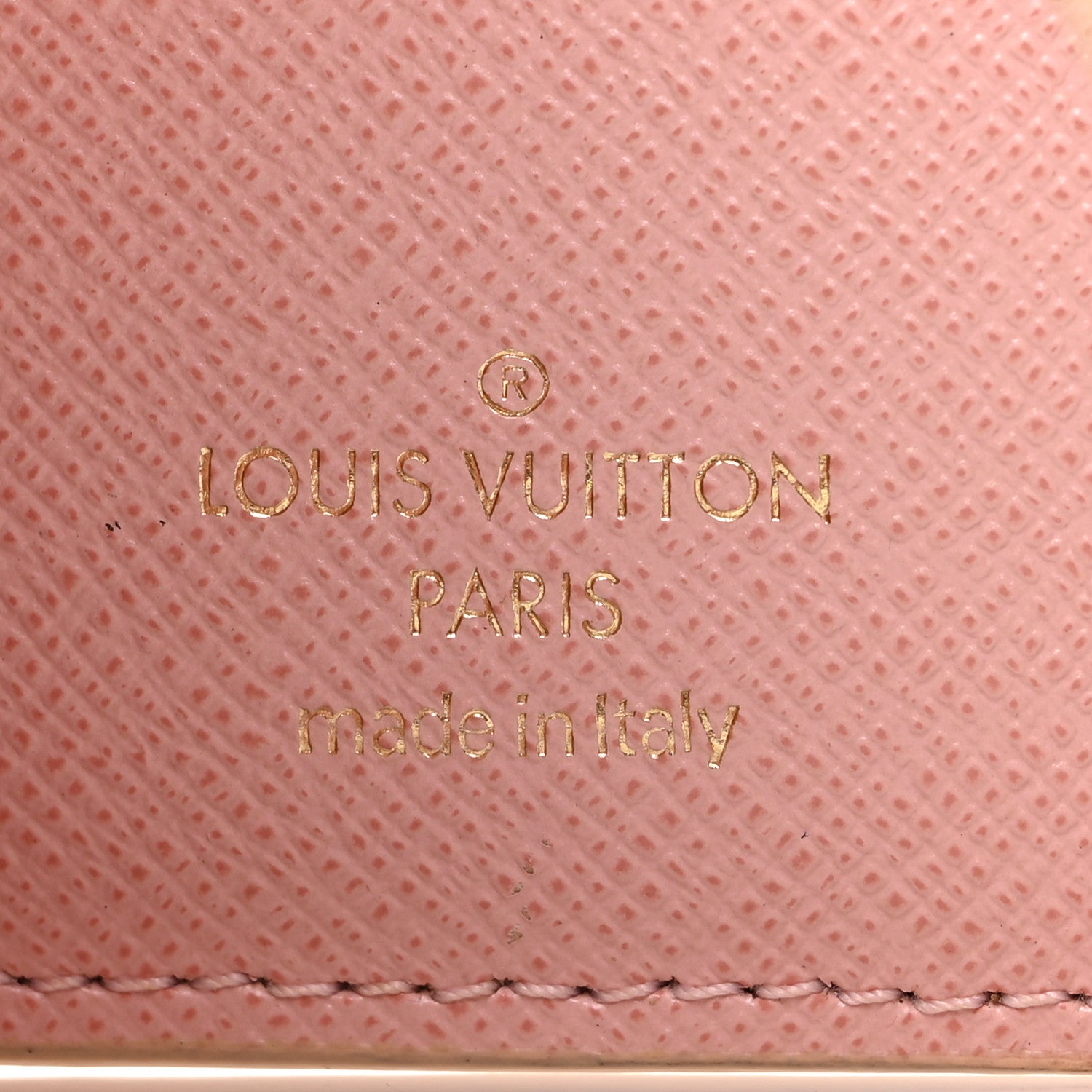 Louis Vuitton Damier Azur Victorine Wallet Rose Ballerine 6 of 6