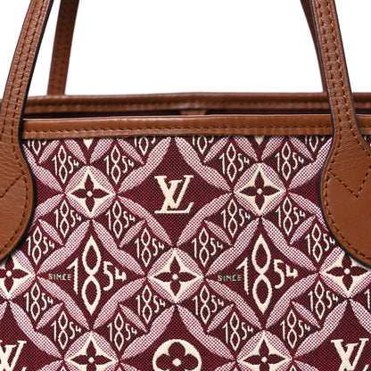 Louis Vuitton Jacquard Since 1854 Neverfull MM Bordeaux 7 of 9