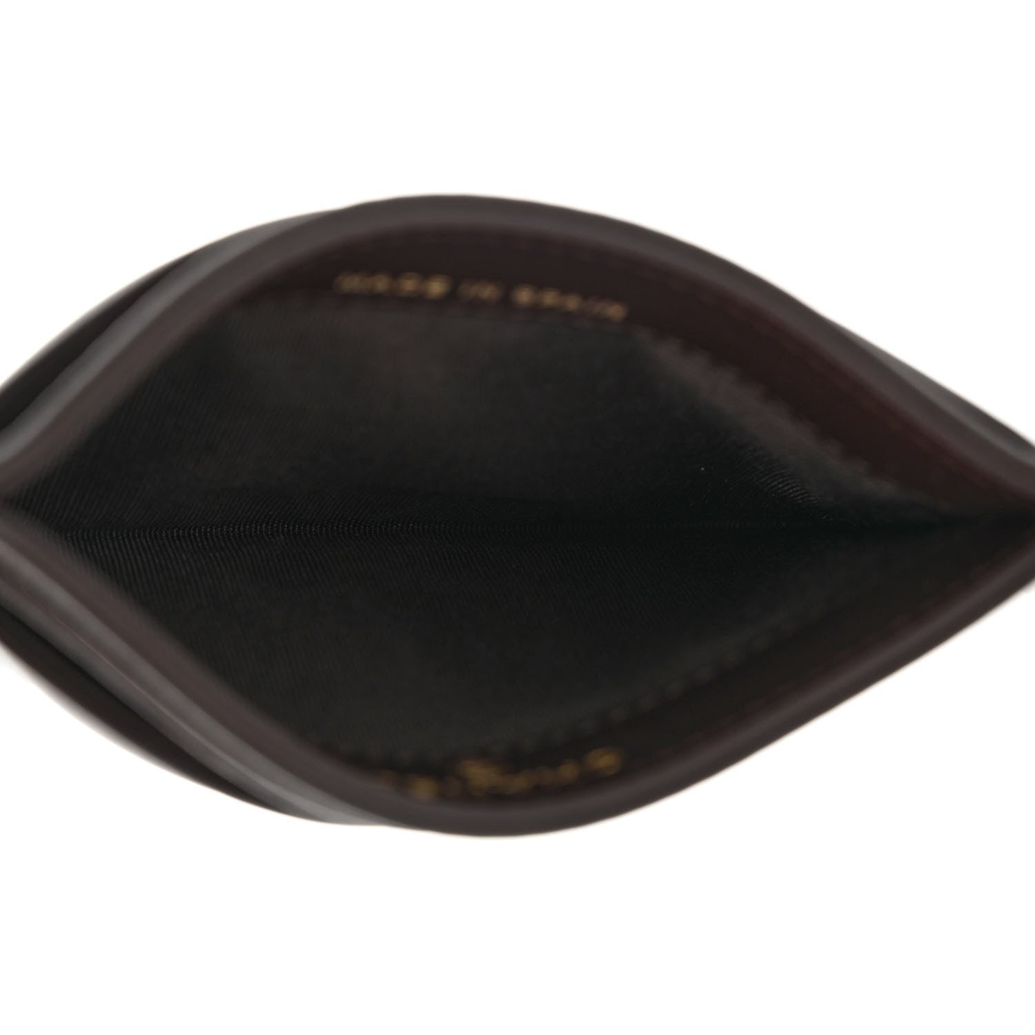 Chanel Lambskin Quilted Chanel 19 Card Holder Dark Brown 5 of 8