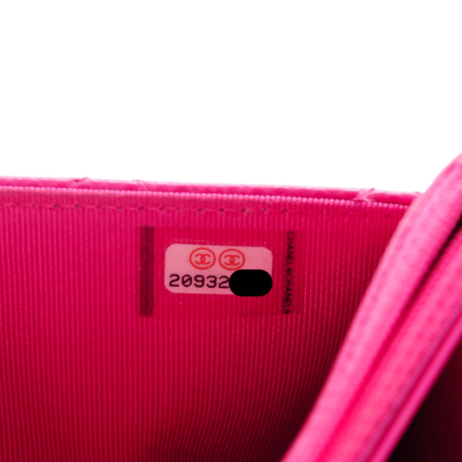 Chanel Caviar Quilted Wallet on Chain WOC Pink 8 of 8