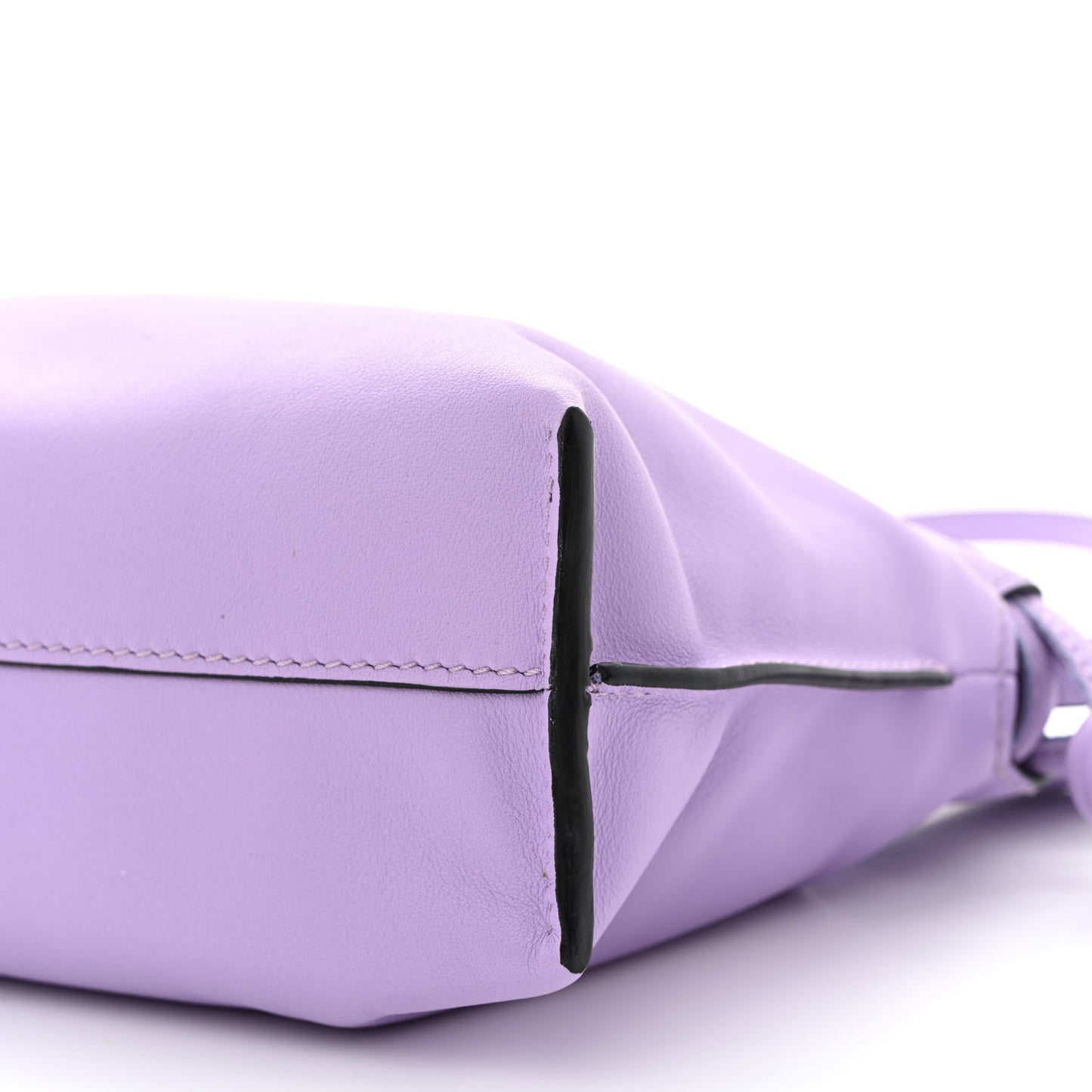 Calfskin Mini Flamenco Knot Bag Light Mauve