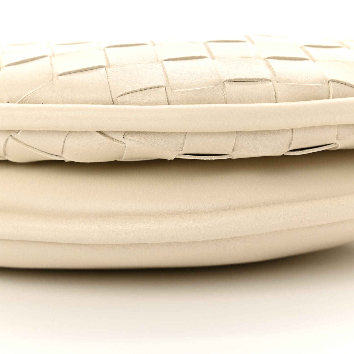 Nappa Intrecciato Small Gemelli Multipocket Bag Sea Salt