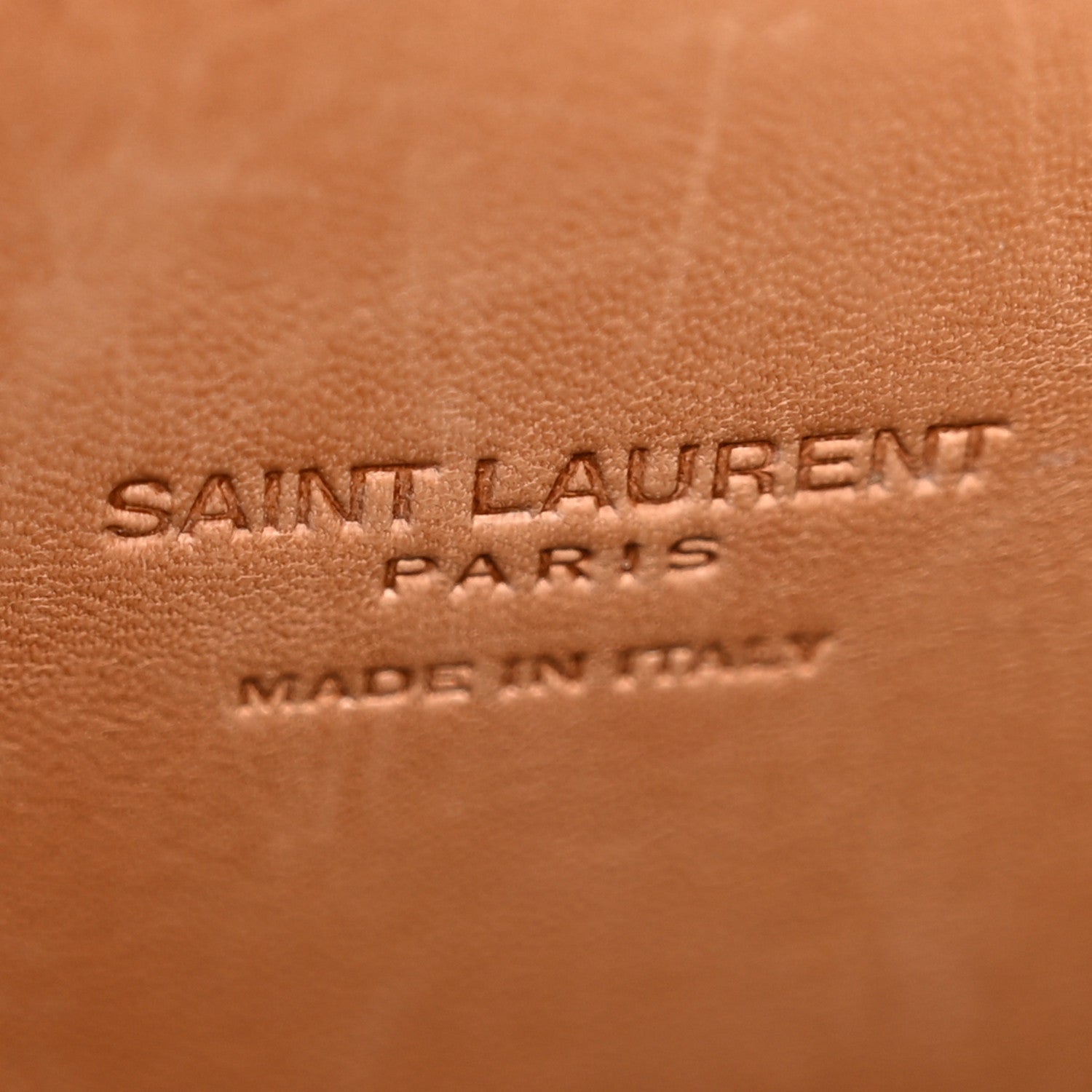 Saint Laurent Smooth Vintage Calfskin Small Kaia Satchel Brown Gold 6 of 11