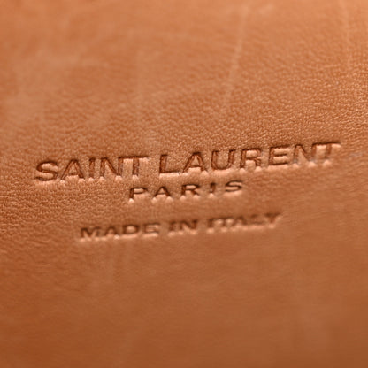 Saint Laurent Smooth Vintage Calfskin Small Kaia Satchel Brown Gold 6 of 11
