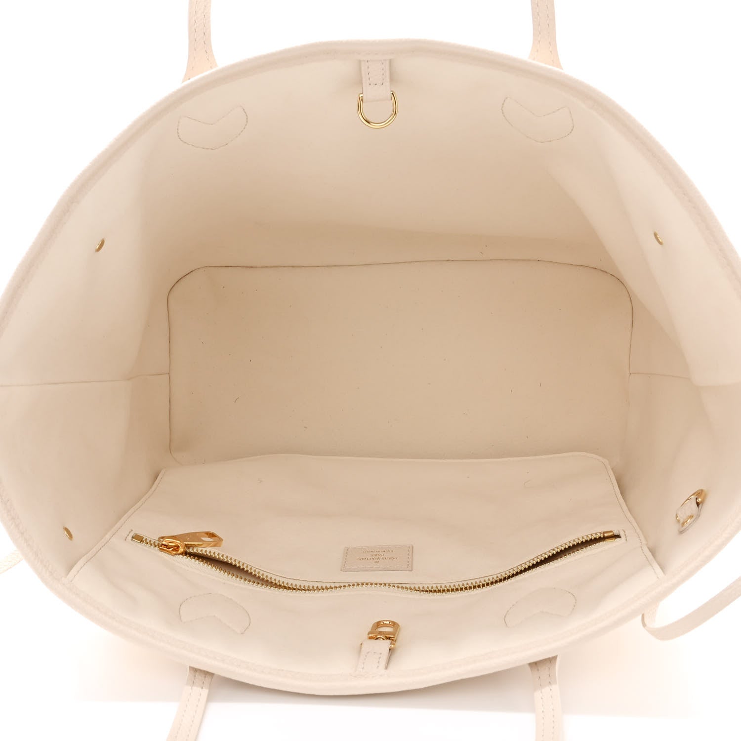 Louis Vuitton Empreinte Monogram Giant Neverfull MM Degrade Neutral 6 of 11