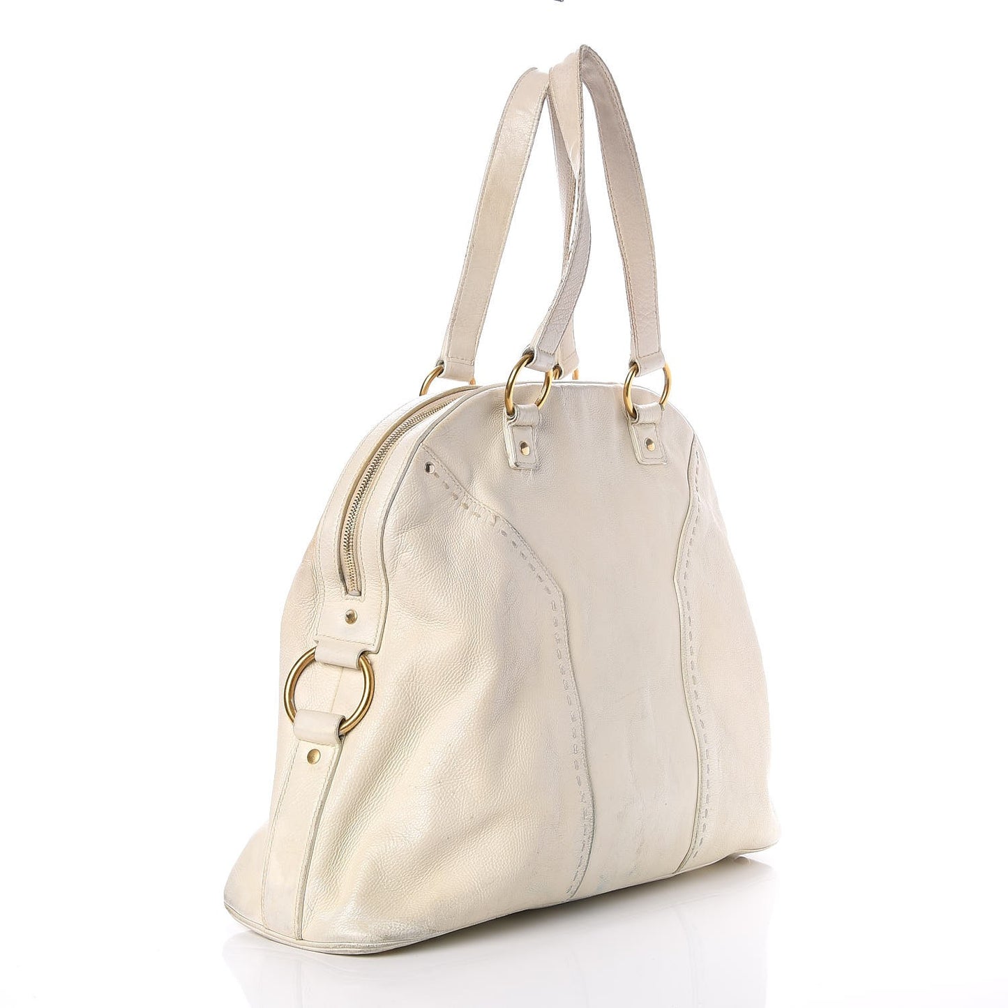 Calfskin Oversized Muse White