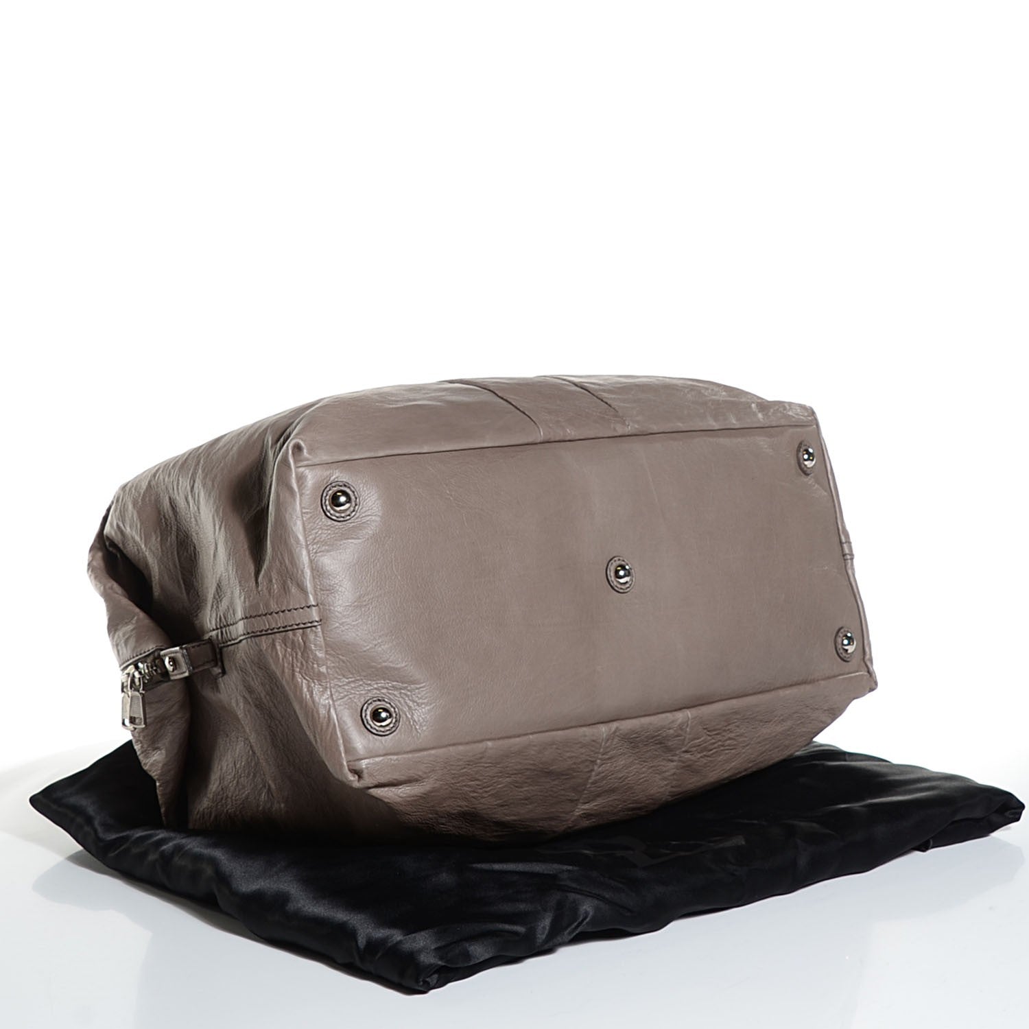 Saint Laurent Calfskin Medium Easy Sac Taupe 4 of 9