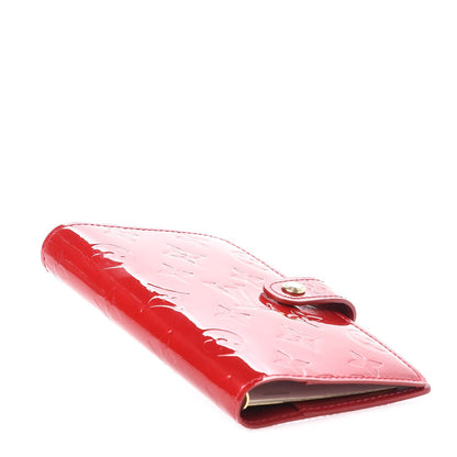 Louis Vuitton Vernis Small Ring Agenda Cover Pomme D'Amour 4 of 8