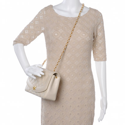 Chanel Caviar Quilted Medium Flap Beige 2 of 7