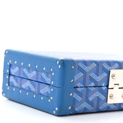 Goyard Goyardine Saint Honore Clutch Sky Blue 9 of 12