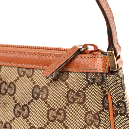 Gucci Monogram D Ring Cosmetic Case Light Brown 11 of 13