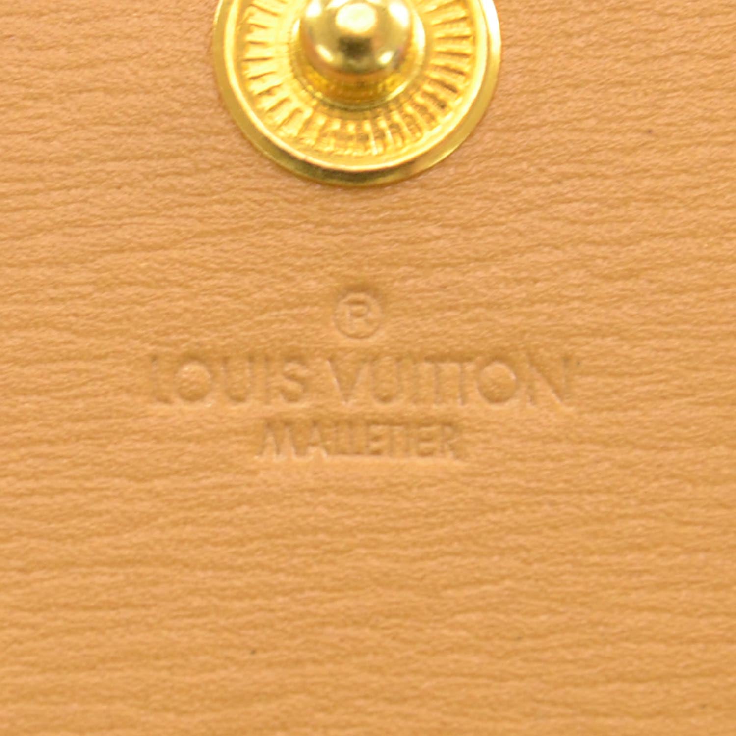 Louis Vuitton Epi Sarah Wallet Gold 6 of 7