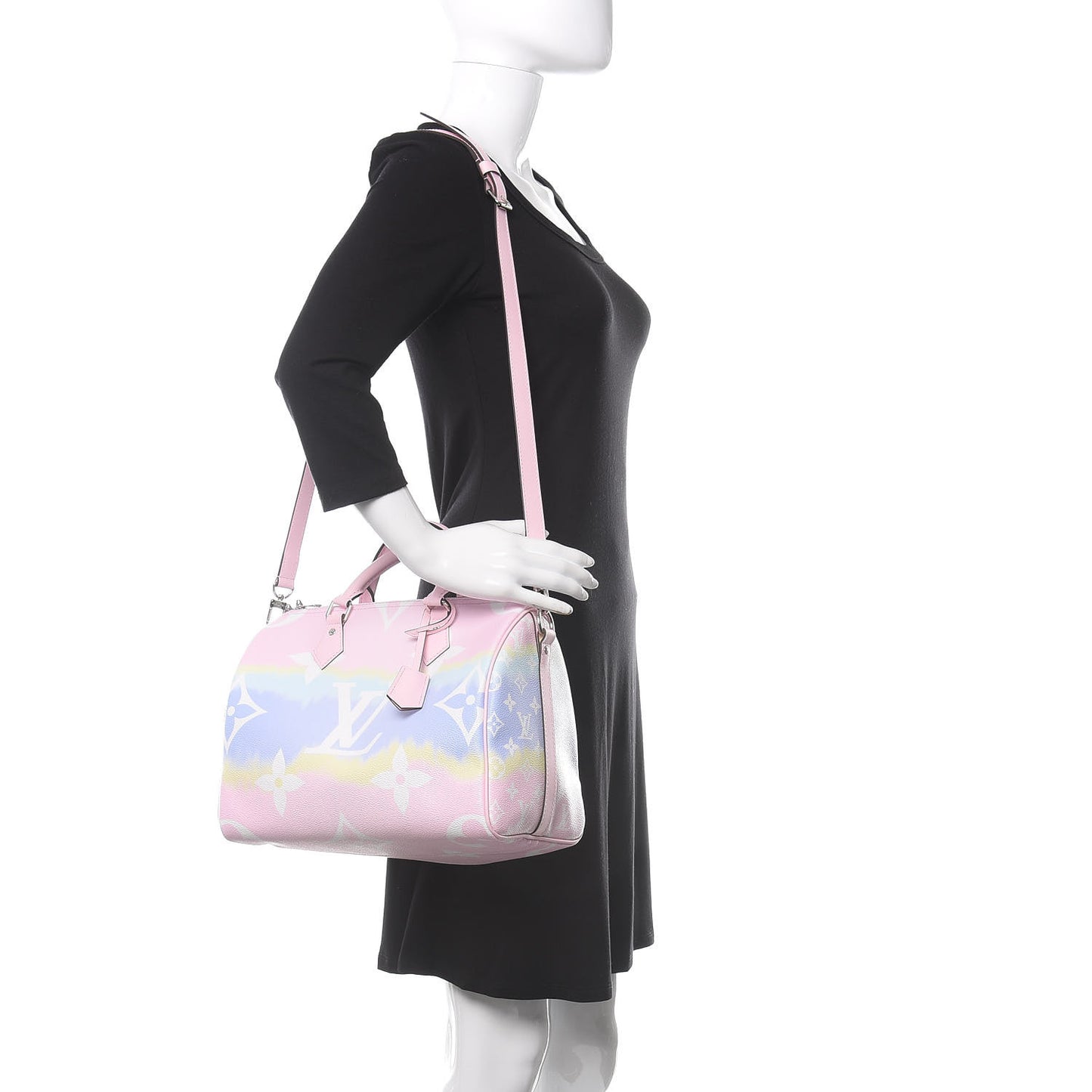 Monogram Escale Speedy Bandouliere 30 Pastel