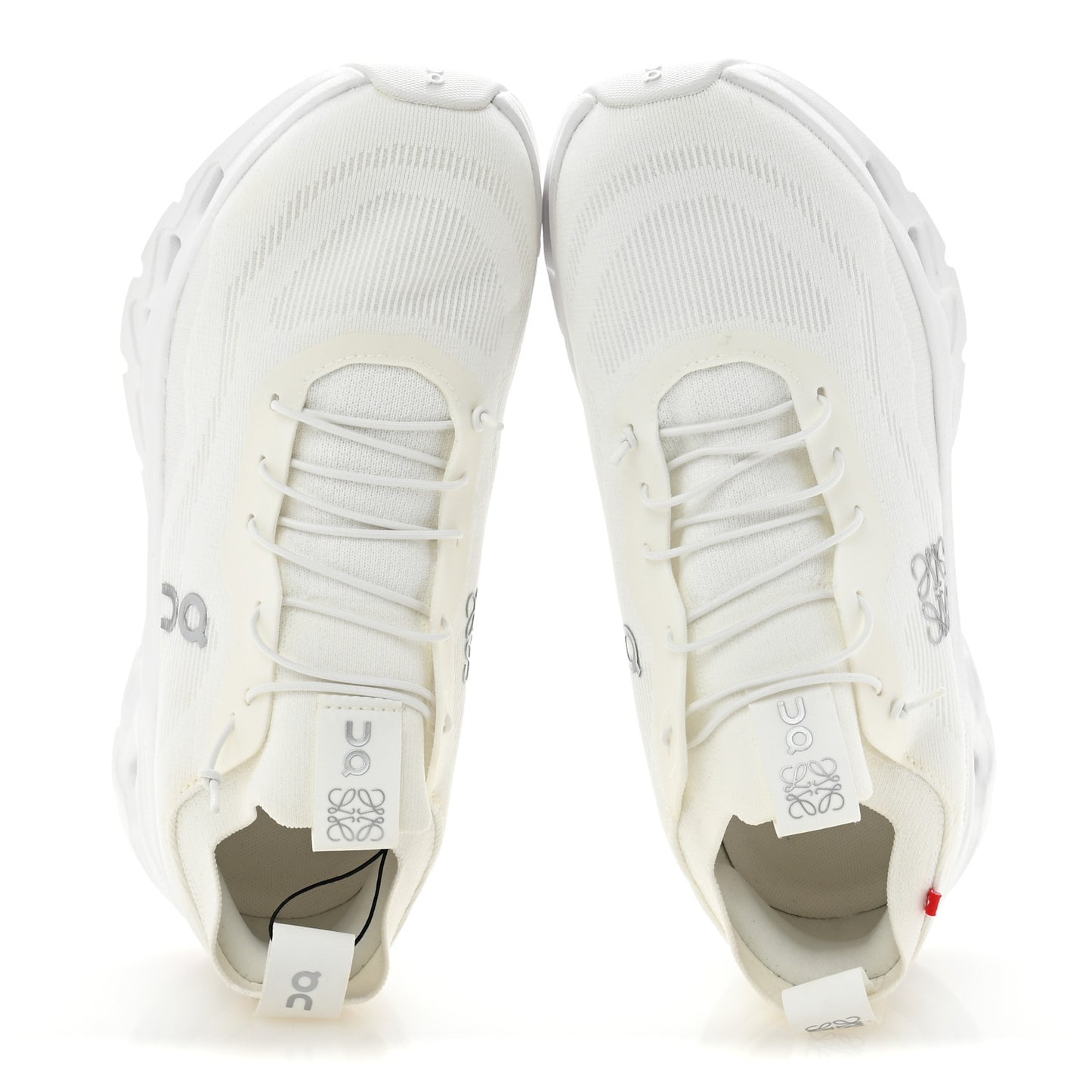 X ON Canvas Mesh Cloudtilt Sneakers 40 White