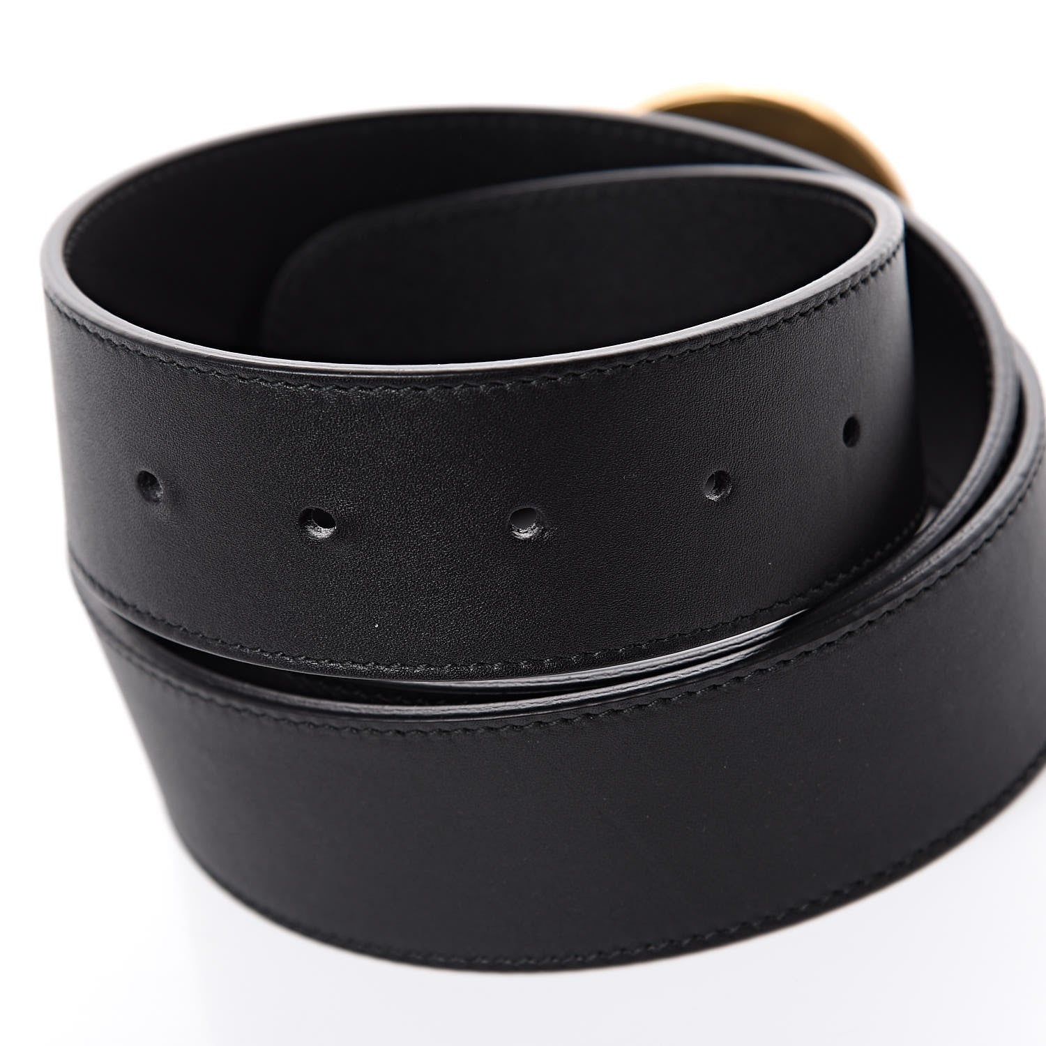 Gucci Calfskin Double G 40mm Belt 100 40 Black 5 of 6