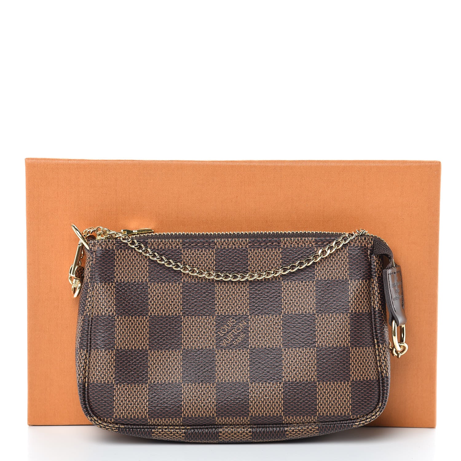 Louis Vuitton Damier Ebene Mini Pochette Accessories 8 of 8