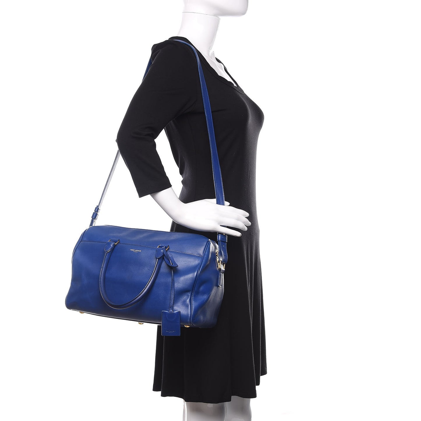 Calfskin Classic Duffle 6 Blue